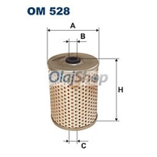 Filtron Olajszűrő (OM 528) olajszűrő