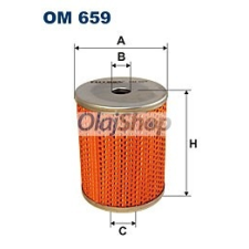 Filtron Olajszűrő (OM 659) olajszűrő