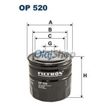 Filtron Olajszűrő (OP 520) olajszűrő