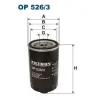 Filtron olajszűrő OP 526/3