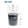 Filtron Olajszűrő (OP 587)