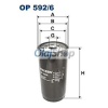 Filtron Olajszűrő (OP 592/6)