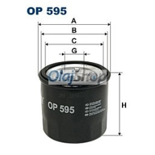 Filtron Olajszűrő (OP 595) olajszűrő