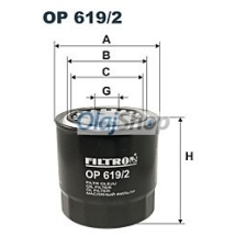 Filtron Olajszűrő (OP 619/2) olajszűrő
