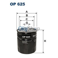 Filtron Olajszűrő (OP 625) olajszűrő
