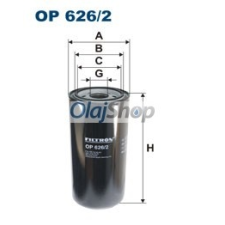 Filtron Olajszűrő (OP 626/2) olajszűrő
