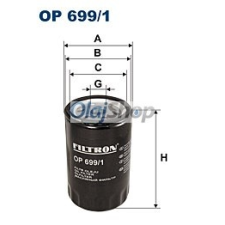 Filtron Olajszűrő (OP 699/1) olajszűrő