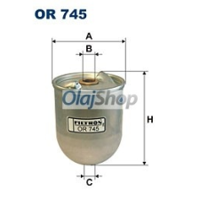 Filtron Olajszűrő (OR 745) olajszűrő