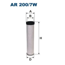 Filtron szekunder levegő szűrő AR 200/7W autóalkatrész