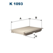 Filtron Szűrő, utastér levegő FILTRON K 1093 levegőszűrő