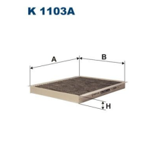 Filtron Szűrő, utastér levegő FILTRON K 1103A levegőszűrő
