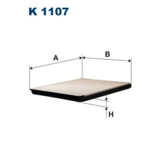 Filtron Szűrő, utastér levegő FILTRON K 1107 levegőszűrő