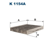 Filtron Szűrő, utastér levegő FILTRON K 1154A levegőszűrő