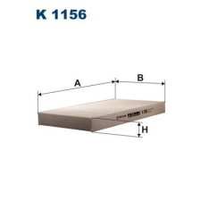 Filtron Szűrő, utastér levegő FILTRON K 1156 levegőszűrő