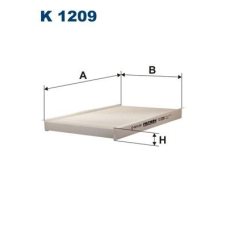 Filtron Szűrő, utastér levegő FILTRON K 1209 levegőszűrő
