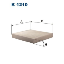 Filtron Szűrő, utastér levegő FILTRON K 1210 levegőszűrő