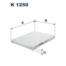 Filtron Szűrő, utastér levegő FILTRON K 1250 levegőszűrő