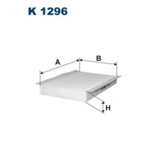 Filtron Szűrő, utastér levegő FILTRON K 1296 levegőszűrő