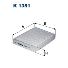 Filtron Szűrő, utastér levegő FILTRON K 1351 levegőszűrő