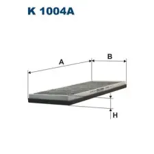 Filtron szűrő, utastér levegő K 1004A autóalkatrész