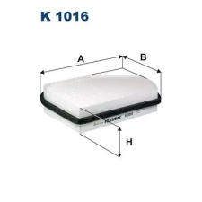 Filtron szűrő, utastér levegő K 1016 autóalkatrész