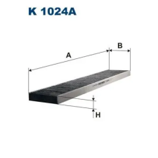 Filtron szűrő, utastér levegő K 1024A autóalkatrész