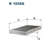 Filtron szűrő, utastér levegő K 1035A