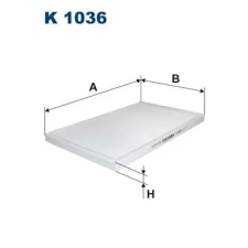 Filtron szűrő, utastér levegő K 1036 autóalkatrész