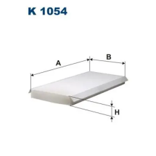 Filtron szűrő, utastér levegő K 1054 autóalkatrész