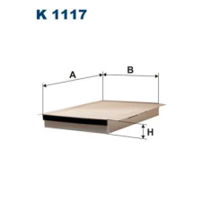 Filtron szűrő, utastér levegő K 1117 autóalkatrész