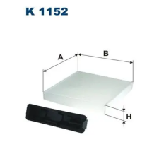 Filtron szűrő, utastér levegő K 1152 autóalkatrész