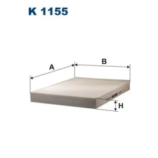 Filtron szűrő, utastér levegő K 1155 autóalkatrész
