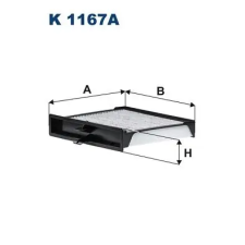 Filtron szűrő, utastér levegő K 1167A autóalkatrész