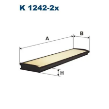 Filtron szűrő, utastér levegő K 1242-2x autóalkatrész
