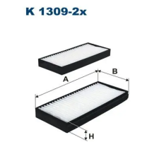 Filtron szűrő, utastér levegő K 1309-2x autóalkatrész
