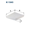 Filtron szűrő, utastér levegő K 1343