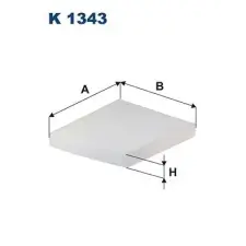 Filtron szűrő, utastér levegő K 1343 autóalkatrész