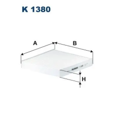 Filtron szűrő, utastér levegő K 1380 autóalkatrész