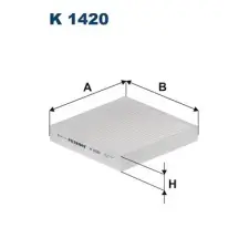 Filtron szűrő, utastér levegő K 1420 autóalkatrész