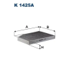 Filtron szűrő, utastér levegő K 1425A