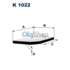 Filtron Utastérszűrő (K 1022)