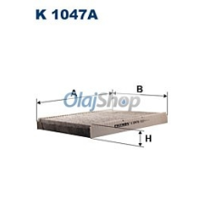 Filtron Utastérszűrő (K 1047A) pollenszűrő