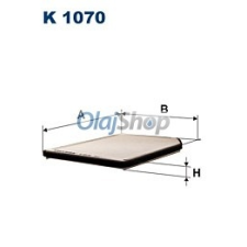 Filtron Utastérszűrő (K 1070) pollenszűrő