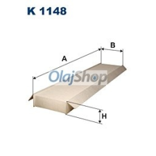 Filtron Utastérszűrő (K 1148) pollenszűrő