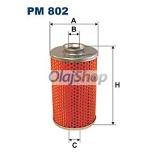 Filtron Üzemanyagszűrő (PM 802) üzemanyagszűrő