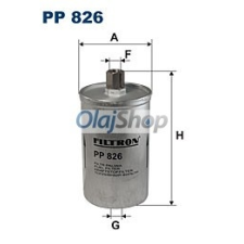 Filtron Üzemanyagszűrő (PP 826) üzemanyagszűrő