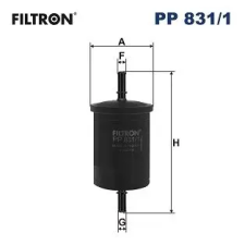 Filtron Üzemanyagszűrő PP 831/1 autóalkatrész