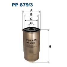 Filtron Üzemanyagszűrő PP 879/3 autóalkatrész