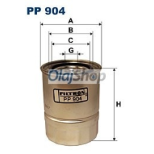 Filtron Üzemanyagszűrő (PP 904) üzemanyagszűrő