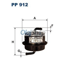 Filtron Üzemanyagszűrő (PP 912) üzemanyagszűrő